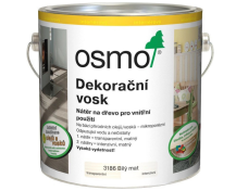 OSMO Dekorační vosk intenzivní odstíny 0,75 l Bílý mat 3186